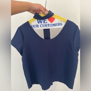 Navy top